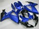 Azul Preto Abs Plásticos GSXR 600 / 750 K6 06-07 Azul Preto Abs Plásticos GSXR 600 / 750 K6 06-07