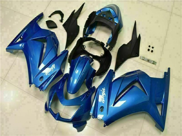 Azul Preto Branco Ninja Carenagem & Plástico EX250 08-12 Azul Preto Branco Ninja Carenagem & Plástico EX250 08-12