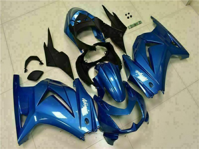 Azul Preto Branco Ninja Carenagem & Plástico EX250 08-12 Azul Preto Branco Ninja Carenagem & Plástico EX250 08-12