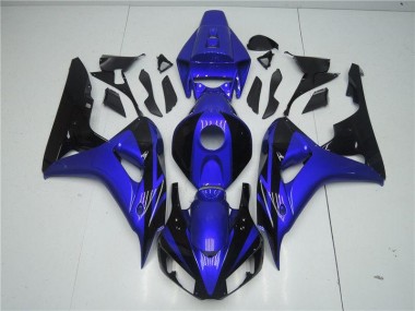 Azul Preto Carenagem CBR 1000RR 06-07