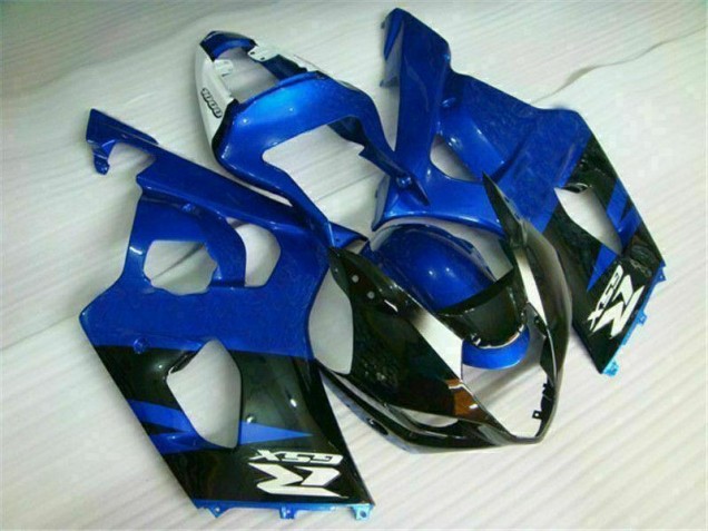 Azul Preto Carenagem GSXR 1000 K3 03-04 Azul Preto Carenagem GSXR 1000 K3 03-04