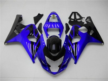 Azul Preto Carenagem & Plástico GSXR 600 / 750 K4 04-05