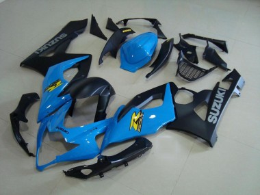 Azul & Preto Fosco Carenagem GSXR 1000 K5 05-06