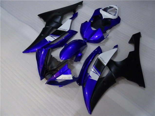 Azul Preto Kit Completo Carenagem R6 08-16 Azul Preto Kit Completo Carenagem R6 08-16