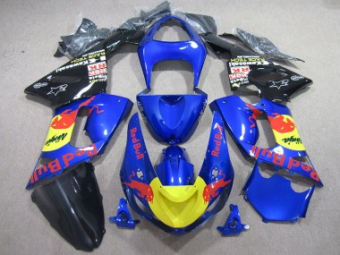 Azul Red Bull Ninja Carenagem ZX6R 05-06