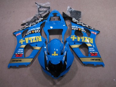 Azul Rizla Q8 Oils Carenagem GSXR 1000 K3 03-04