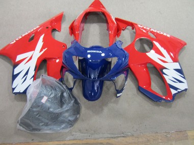 Azul Vermelho Carenagem CBR 600 F4 99-00