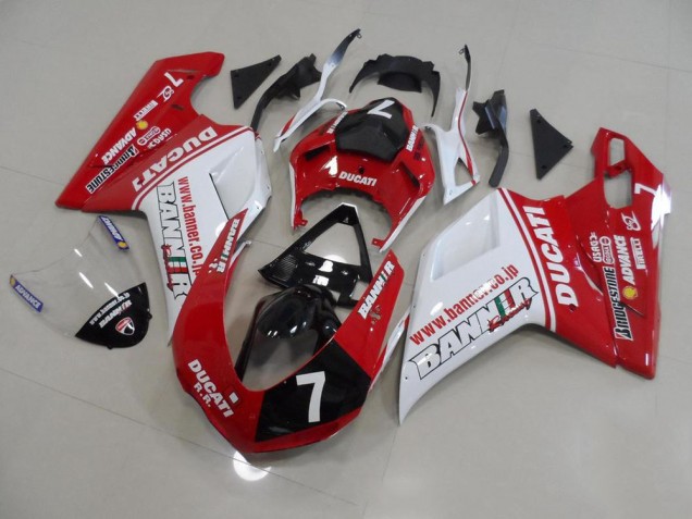 Bandeira 7 Carenagem Ducati 848 1098 1198 07-14 Bandeira 7 Carenagem Ducati 848 1098 1198 07-14