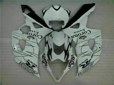 Branco Abs Plástico GSXR 1000 K5 05-06