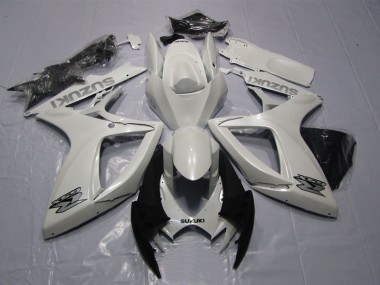 Branco Abs Plásticos GSXR 600 K6 06-07