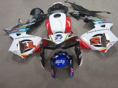 Branco Azul 27 Carenagem CBR 600RR 05-06