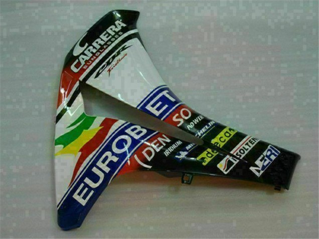 Branco Azul Abs Kit Completos Carenagem CBR 1000RR 08-11 Branco Azul Abs Kit Completos Carenagem CBR 1000RR 08-11