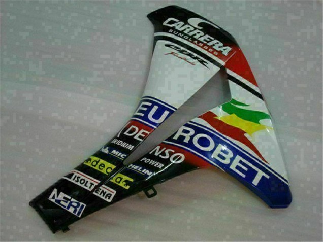 Branco Azul Abs Kit Completos Carenagem CBR 1000RR 08-11 Branco Azul Abs Kit Completos Carenagem CBR 1000RR 08-11