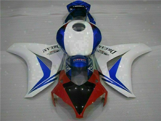 Branco Azul Abs Kits Carenagem CBR 1000RR 08-11 Branco Azul Abs Kits Carenagem CBR 1000RR 08-11