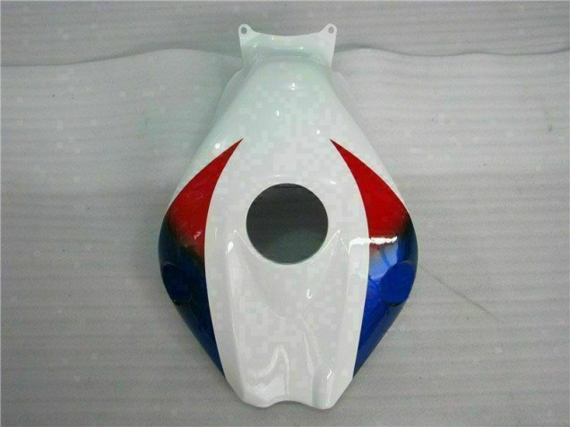 Branco Azul Abs Plástico CBR 1000RR 08-11 Branco Azul Abs Plástico CBR 1000RR 08-11