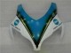 Branco Azul Abs Plásticos CBR 1000RR 08-11 Branco Azul Abs Plásticos CBR 1000RR 08-11