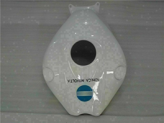 Branco Azul Abs Plásticos CBR 1000RR 08-11 Branco Azul Abs Plásticos CBR 1000RR 08-11