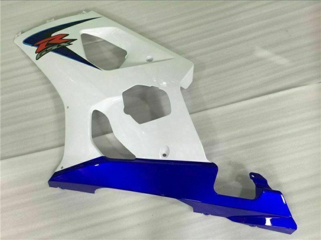 Branco Azul Carenagem GSXR 1000 K3 03-04 Branco Azul Carenagem GSXR 1000 K3 03-04