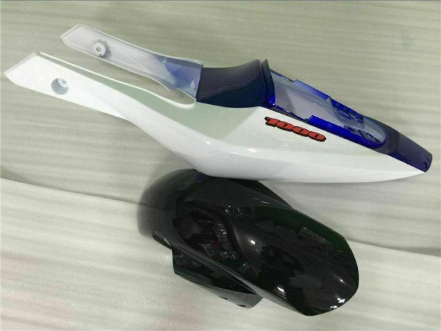 Branco Azul Carenagem GSXR 1000 K3 03-04 Branco Azul Carenagem GSXR 1000 K3 03-04