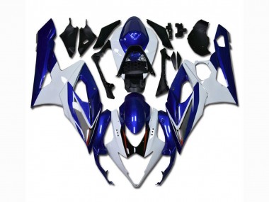 Branco Azul Carenagem GSXR 1000 K5 05-06