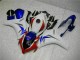 Branco Azul Carroçaria CBR 1000RR 08-11 Branco Azul Carroçaria CBR 1000RR 08-11