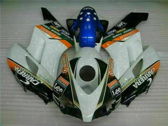 Branco Azul Kit Carenagem CBR 1000RR 04-05 Branco Azul Kit Carenagem CBR 1000RR 04-05