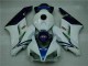 Branco Azul Kits Carenagem CBR 1000RR 04-05 Branco Azul Kits Carenagem CBR 1000RR 04-05