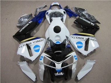 Branco Azul Konica Minolta Kits Completo Carenagem CBR 600RR 05-06