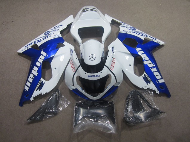 Branco Azul Motul Carroçaria GSXR 600 K1 K2 K3 01-03