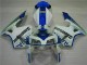 Branco Azul Plásticos CBR 600RR 05-06 Branco Azul Plásticos CBR 600RR 05-06