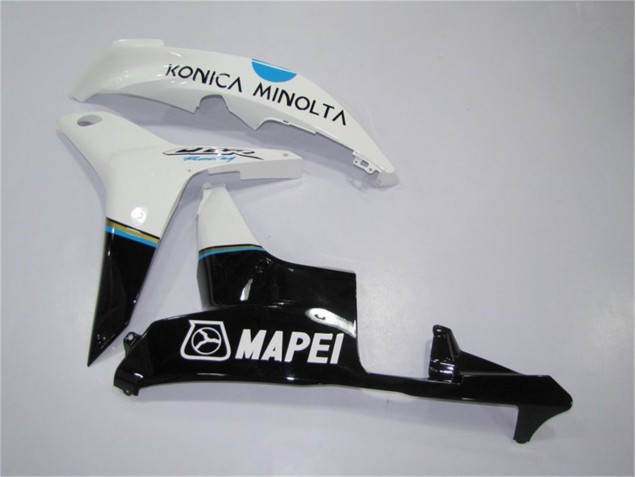 Branco Azul Preto Carenagem CBR 600RR 09-12 Branco Azul Preto Carenagem CBR 600RR 09-12