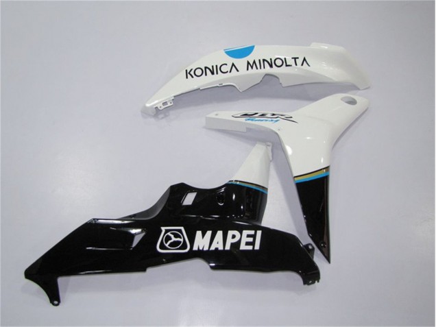 Branco Azul Preto Carenagem CBR 600RR 09-12 Branco Azul Preto Carenagem CBR 600RR 09-12