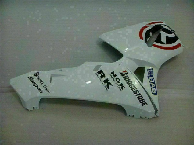 Branco Azul R 2 Carenagem CBR 600RR 03-04 Branco Azul R 2 Carenagem CBR 600RR 03-04