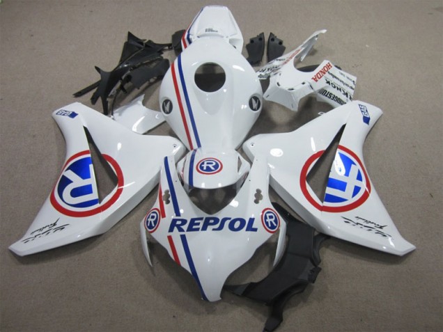 Branco Azul Repsol Kits Carenagem CBR 1000RR 08-11 Branco Azul Repsol Kits Carenagem CBR 1000RR 08-11