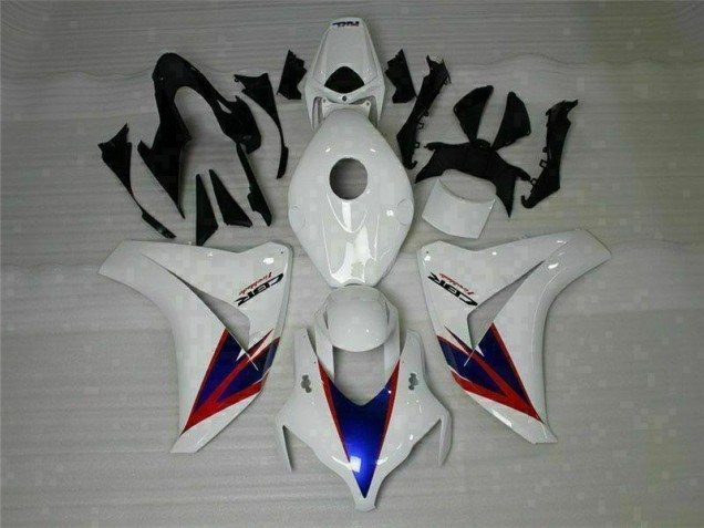 Branco Azul Vermelho Abs Kits Completos Carenagem CBR 1000RR 08-11 Branco Azul Vermelho Abs Kits Completos Carenagem CBR 1000RR 08-11