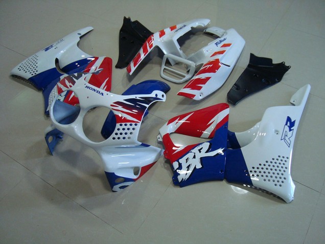 Branco Azul Vermelho Carenagem CBR 900RR 893 94-95 Branco Azul Vermelho Carenagem CBR 900RR 893 94-95