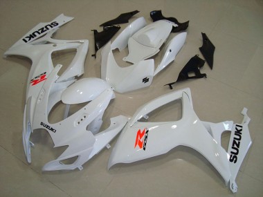 Branco Carenagem GSXR 750 K6 06-07