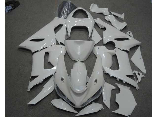 Branco Carenagem ZX6R 05-06 Branco Carenagem ZX6R 05-06