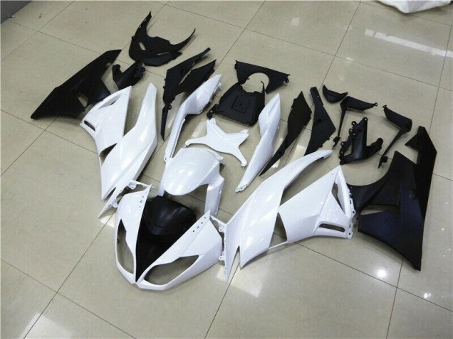 Branco Carenagem ZX6R 09-12 Branco Carenagem ZX6R 09-12