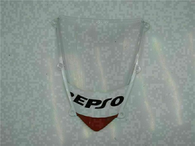 Branco Laranja Repsol Carenagem CBR 600RR 09-12 Branco Laranja Repsol Carenagem CBR 600RR 09-12