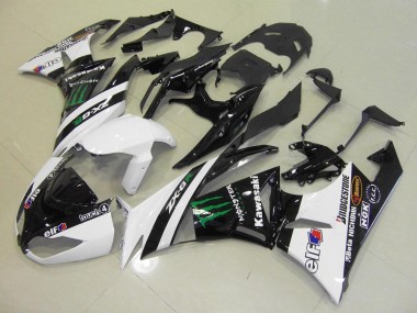 Branco Monster Carenagem ZX6R 09-12
