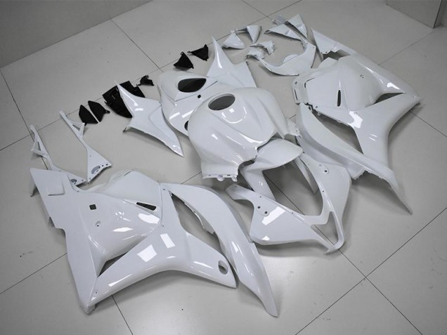 Branco Pérola Carenagem CBR 600RR 09-12 Branco Pérola Carenagem CBR 600RR 09-12