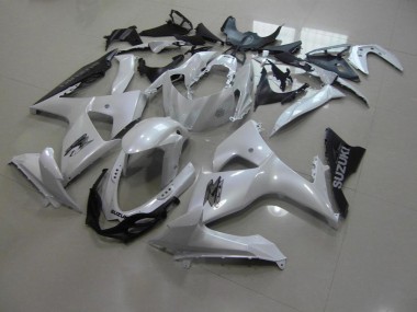 Branco Pérola & Preto Carenagem GSXR 1000 K9 09-16