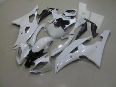 Branco Pérola Sem Decalques Carenagem R6 08-16