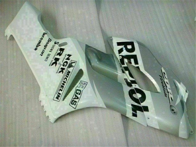 Branco Prata Repsol Carenagem CBR 1000RR 04-05 Branco Prata Repsol Carenagem CBR 1000RR 04-05
