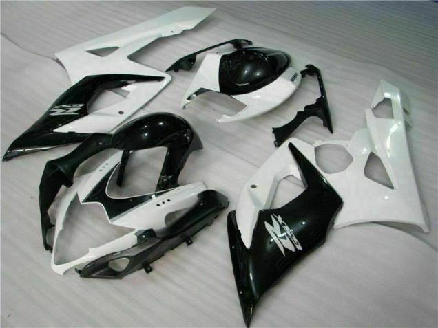 Branco Preto Abs Kits Carenagem GSXR 1000 K5 05-06 Branco Preto Abs Kits Carenagem GSXR 1000 K5 05-06