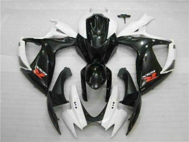 Branco Preto Abs Kits Carenagem GSXR 600 / 750 K6 06-07