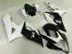 Branco Preto Abs Kits Completos Carenagem GSXR 1000 K5 05-06 Branco Preto Abs Kits Completos Carenagem GSXR 1000 K5 05-06