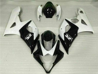 Branco Preto Abs Kits Completos Carenagem GSXR 1000 K5 05-06