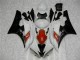 Branco Preto Abs Kits Completos Carenagem R6 06-07 Branco Preto Abs Kits Completos Carenagem R6 06-07